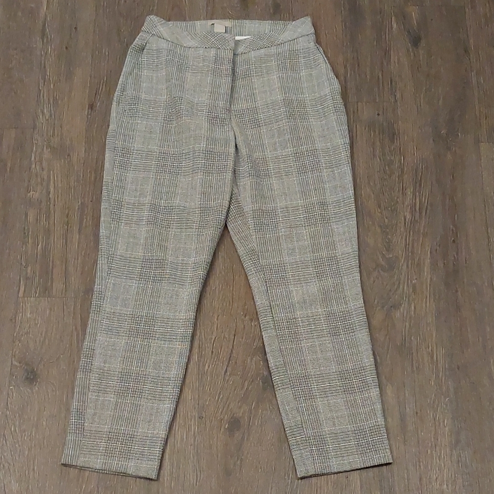 H&M Women's Ladies Black And White Pants Size 4
